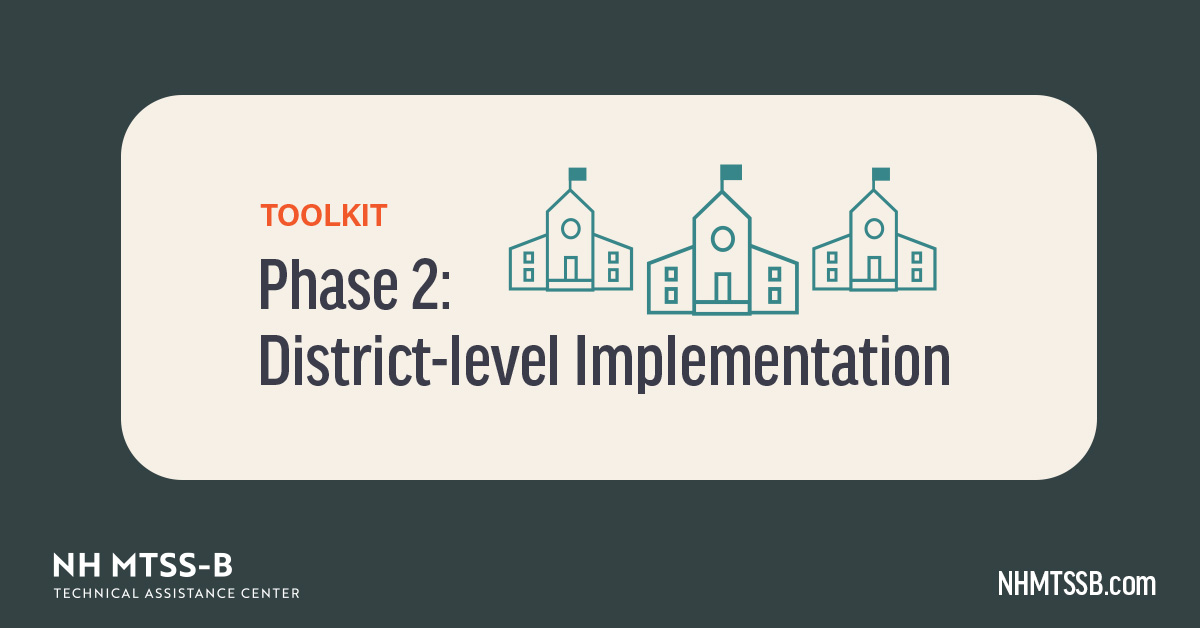 MTSS-B District Plan | NH MTSS-B Toolkit