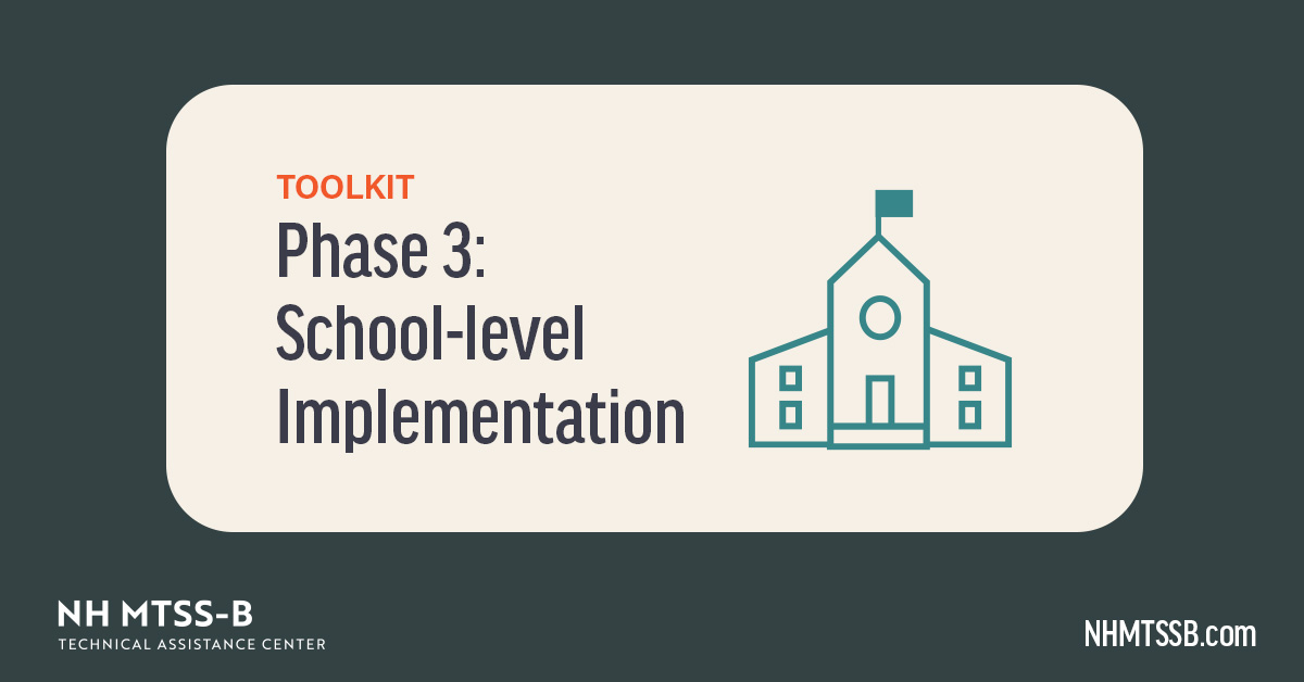 MTSS-B School Plan | NH MTSS-B Toolkit